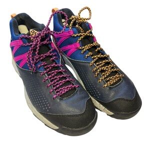 Nike Okwahn II Obsidian Indigo Force Lace Up Sneakers Men's‎ Size 10